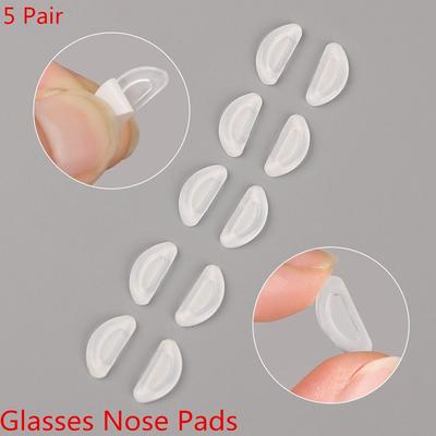 Practical Non-slip Thin  Spectacles Eyeglass Silicone Eyeglasses Accessories Glasses Nose Pads