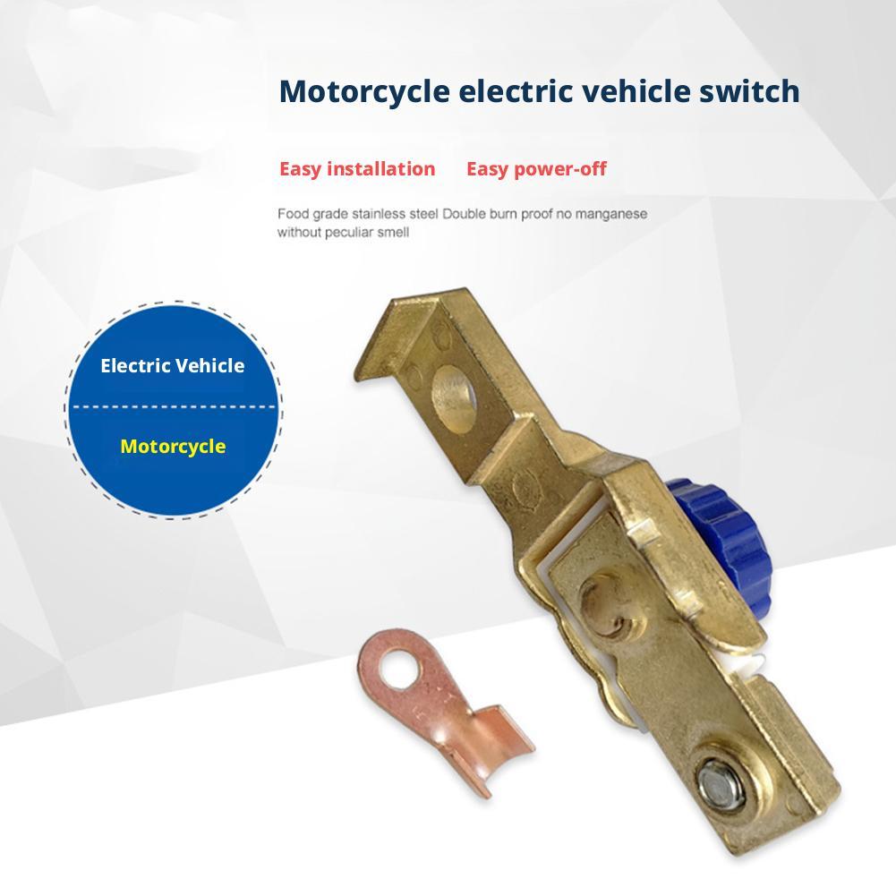Battery Cut-off Car Motorcycle Battery Terminals Quick Disconnect Rotary Isolator Kill Car Truck Parts