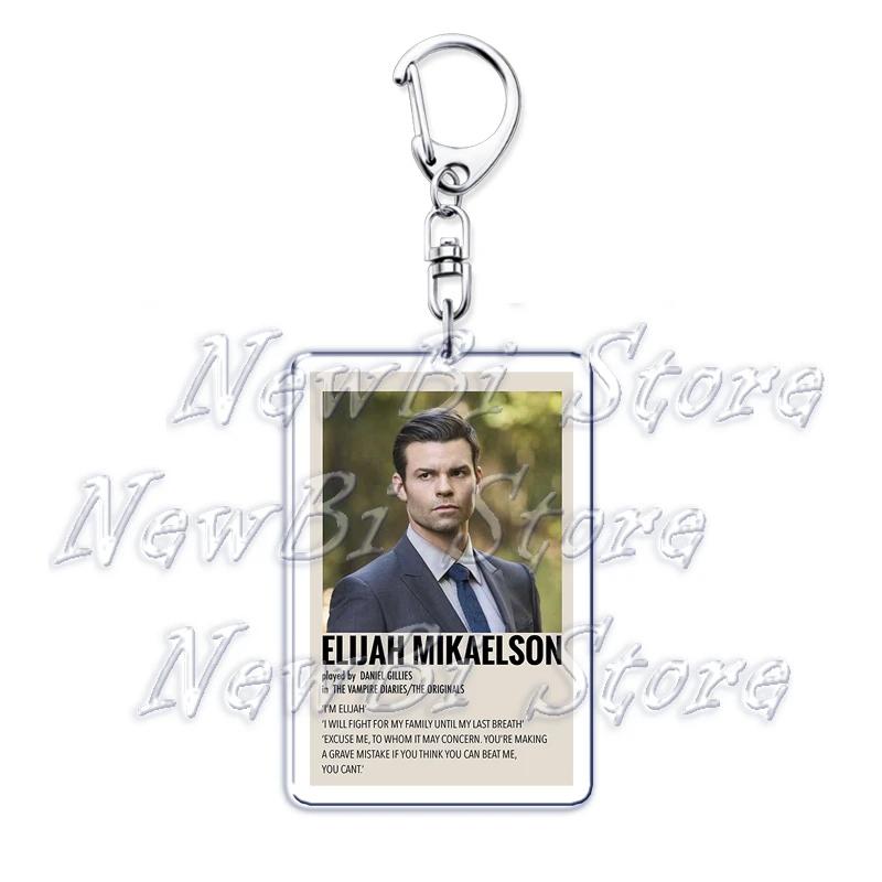 The Vampire Diaries Twilight Keychain for Accessories Damon Stefan Salvatore Elena Bella Swan Edward Cullen Key Chain Keyring
