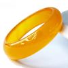 Bracelet en agate jaune naturelle Bracelet en agate à la mode Bracelet en jade Cadeau pour femme