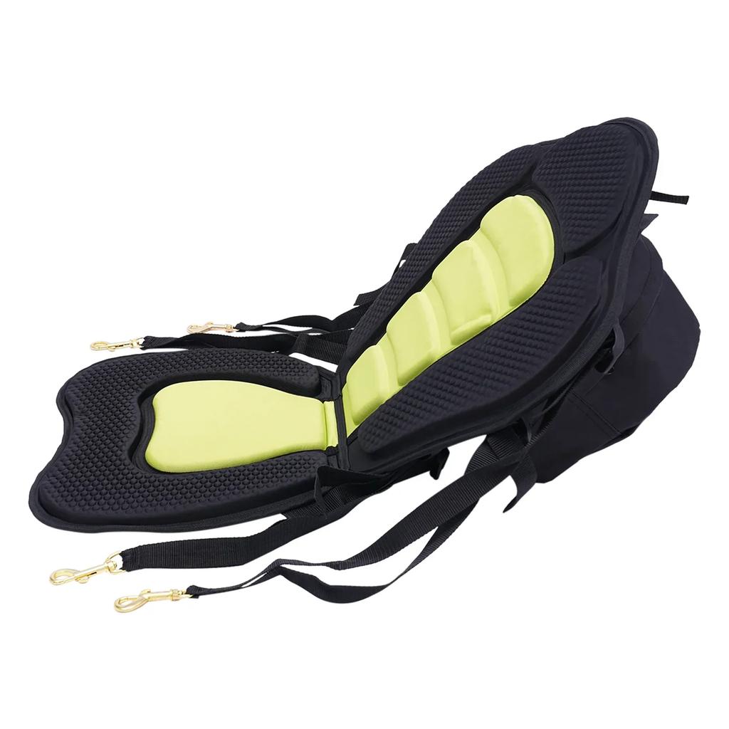 Deluxe Thickened Kayak Seat with Storage Bag and Ergonomic Comfort Design