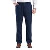 Men's High-Waist Elastic Jeans for Autumn/Winter - Loose, Deep Crotch, Casual Trousers for Middle-Aged and Elderly