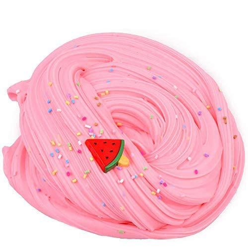 4 bucăți colorat amestecare nor vată de zahăr slime moale și non-lipicios jucărie de bricolaj pentru copii