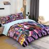 3ks kpop Ďáblí dívčí skupina Potisk bezjádrová Ložní sada Více velikostí Ložnice Ubytovna povlak na přikrývku Měkká Praní v pračce