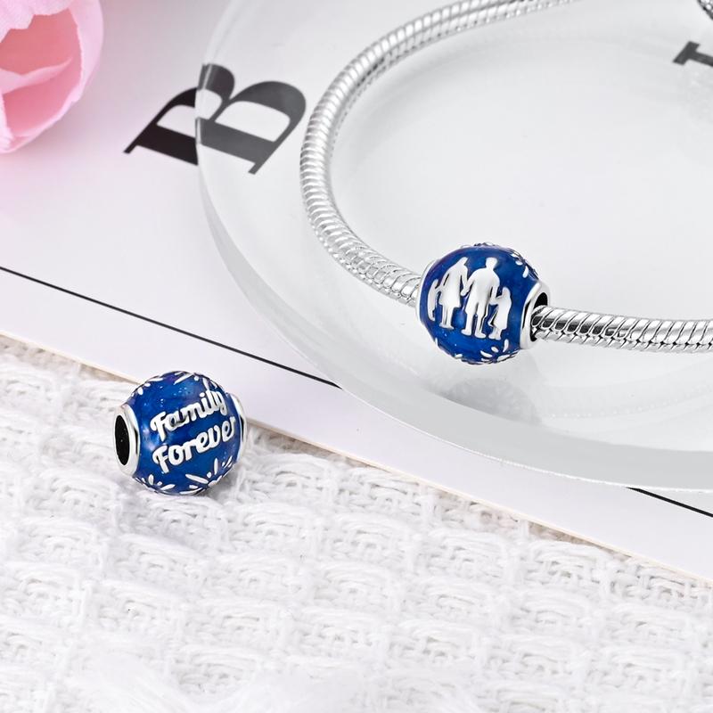 Charms Fit Pan Authentic Bracelets Copper Craft Devil'S Eye Sun Moon Dolphin Claw Ocean Beads 3Mm Handmade Fine Jewelry Gifts