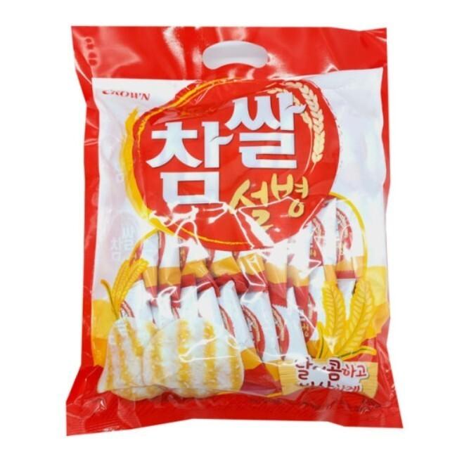

CROWN Cham Rice Seolbyeong 128g / Seongwa 115g / Korean Snacks, Kfood, Authentic Korean Food Seolbyeong 128g