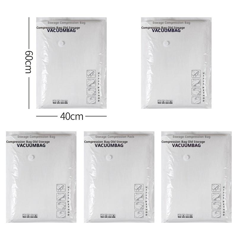 Vacuum Storage Bags Travel Reusable Organizers Vacuum Sealer Bags For Clothing Compressed With Pump