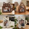 Cartoon Pet Photo Frame Wooden Poster Frame Picture Display Stand Photo Album Frame  Office Decor