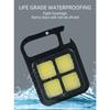 Mini LED Flashlight Magnetic COB Outdoor Camping Pocket Work Light  USB Rechargeable Emergency Light