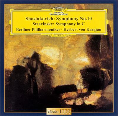 CD KARAJAN HERBERT VON BERLIN PHILH  Shostakovich Symphony No. 10  Str UCCG5140  2006 Japan ObiClassical Used