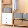 Stylish Steel Frame Clothing Storage Basket - Durable Home & Travel Organizing Essential