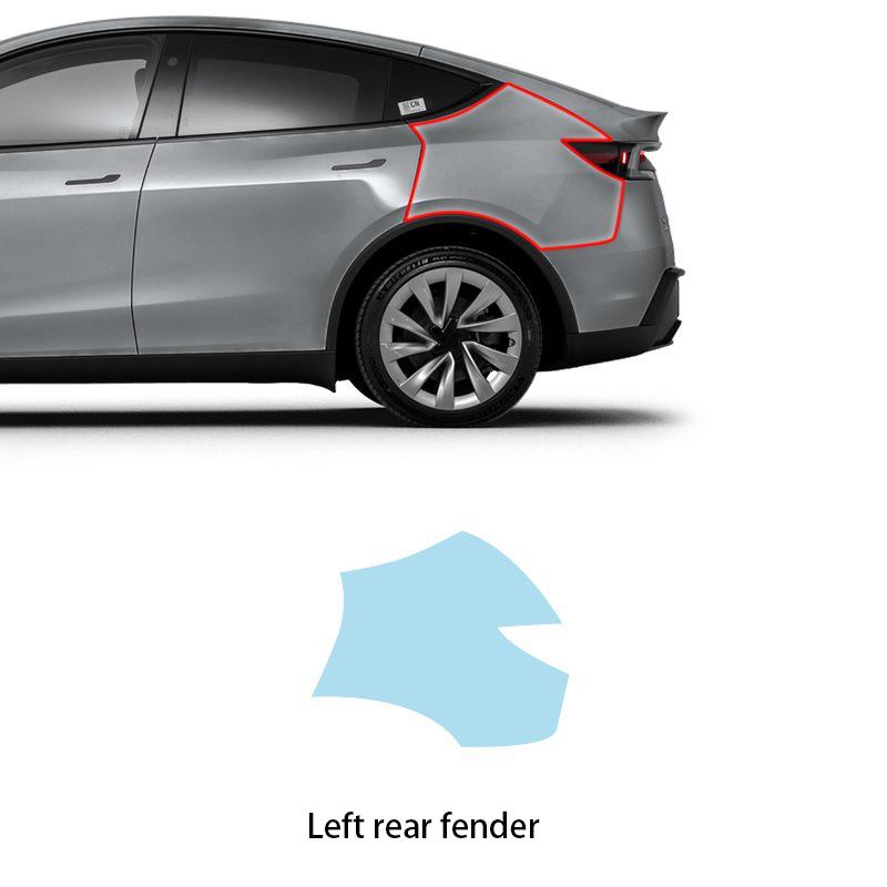 For Tesla Model Y Juniper 2025+ PPF TPU Transparent Body Accessories Styling Pre-Cut Paint Protection Film Car Clear Kit Sticker