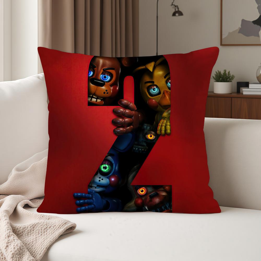 Fear Film F-FNAF 2 Cool Pillow Case Suitable For Bedrooms Living Rooms Cars Home Decoration