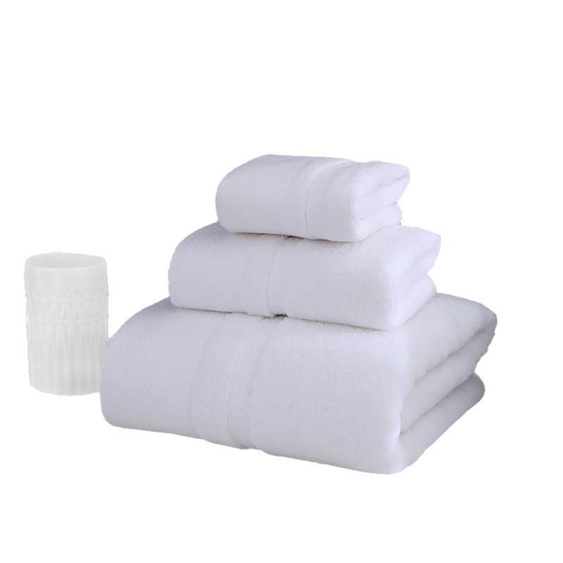 Premium 100% Cotton Bath Towel Set 3-Piece Thick Absorbent Hotel Spa Home Use Soft Plush