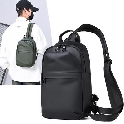 Bolsa de Peito de Negócios Bolsa Transversal Masculina Mochila Multifuncional Esportiva ao Ar Livre Bolsa de Ombro