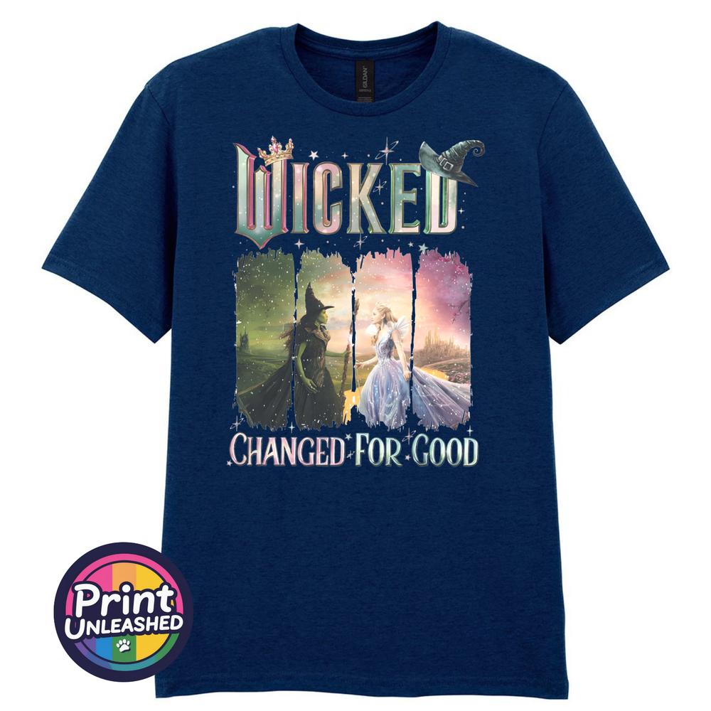 Changed for Good TShirt Wicked Graphic Tee Unisex S2XL Musical Movie Tee
