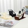 Remote Control Organizer Rack with Compartments Anti-slip Base Compact Storage for Tv Remotes and Mobile Devices