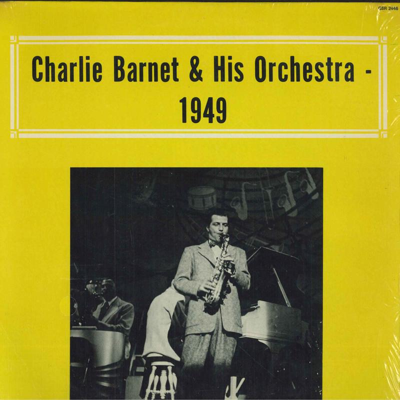 

LP Record CHARLIE BARNET & HIS ORCHESTRA - 1949 QSR2446 Alamac US Jazz Used