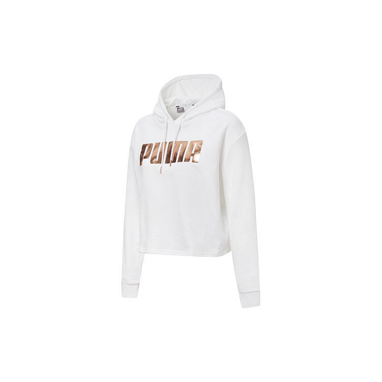 Puma Metallic Sweatshirt Women's White 586356-02