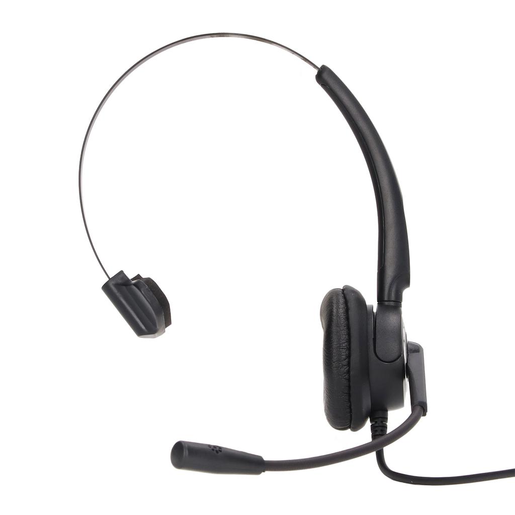 Traffic Headset Noise Reduction Ergonomic Adjustable Ultra Clear Call Plug and Play RJ9 Headset