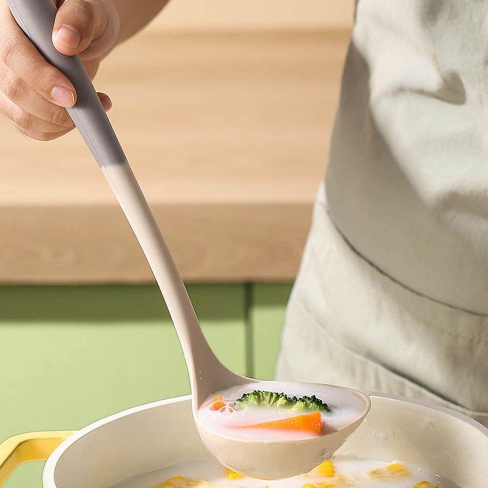 4/3Pcs High Temperature Resistant Cooking Spatula Colander Spatula Soup Spoon  Kitchen Supplies
