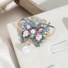 1pcs New Fashion Enamel Painted Butterfly Brooches for Women Clothing Coat Party Accessries Gifts for Friends
