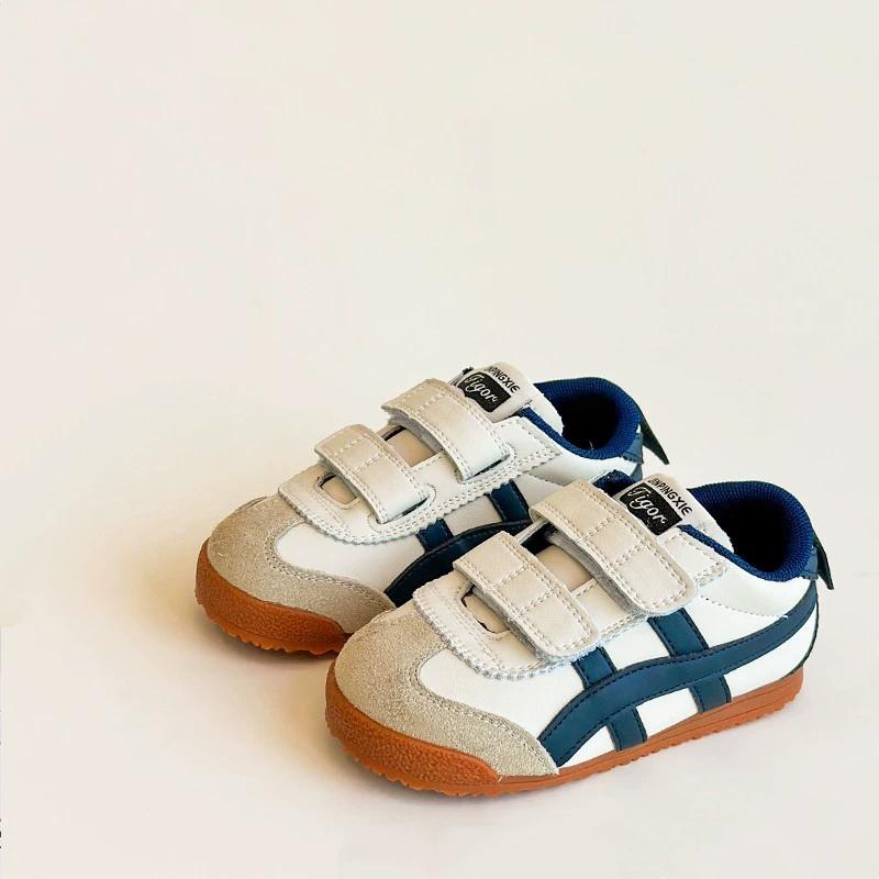

Children s Sneakers Boys Girls Soft Sole Non-slip Casual Running Shoes Baby Kids School Sports Shoes Warm Cotton Shoes 30 синій