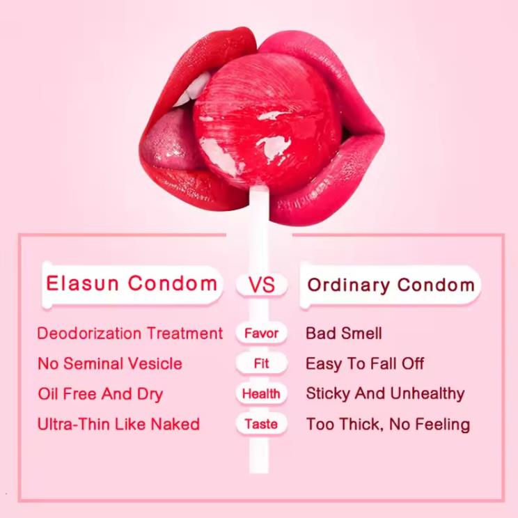 10pcs Oral Sex Condoms Fruit Taste Specifically Adult Supplies Smooth Ultra Thin Sleeve For Penis Vaginal Stimulation Sex Toys