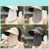 Summer Outdoor Sun Hat With Removable Face Shield For Women Lightweight Uv Protection