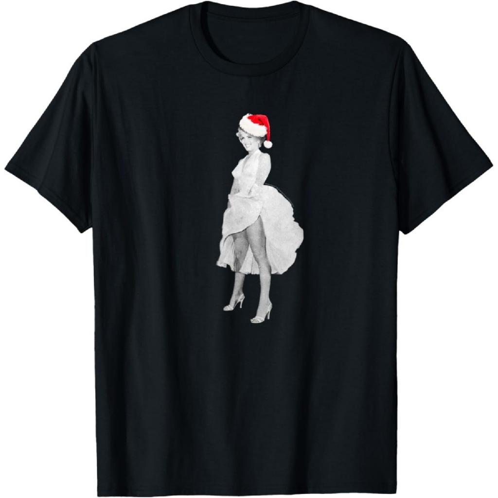 Marilyn Monroe Holiday Santa T-Shirt
