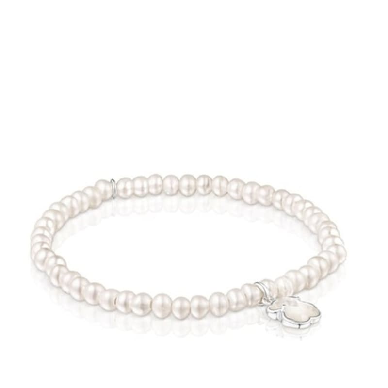 

TOUS Silver Tous Icon Color Bracelet with Pearl / TOUS Icon Color bracelet / Bracelet / 212531520 FREE