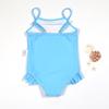 Girls' Long-Sleeve Mermaid Swimsuit