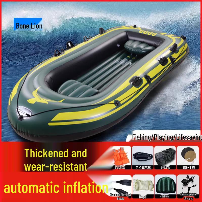 Guzish Heavy-Duty Inflatable Kayak and Raft