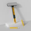 2 in 1 Window Screen Cleaning Brush with Extendable Handle Removable Lightweight Reusable Screen Cleaner Handheld Window Cleaning Scrubber