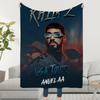 Rapper Anuel AA Blanket Throw Super Cosy Plush Living Room Sofa Couch Childish Birthday Gifts
