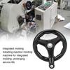 16mm Hole Diameter Lathe Hand Wheel 0.63 x 6.3in Hand Wheel Durable Universal Handwheel  Grinders