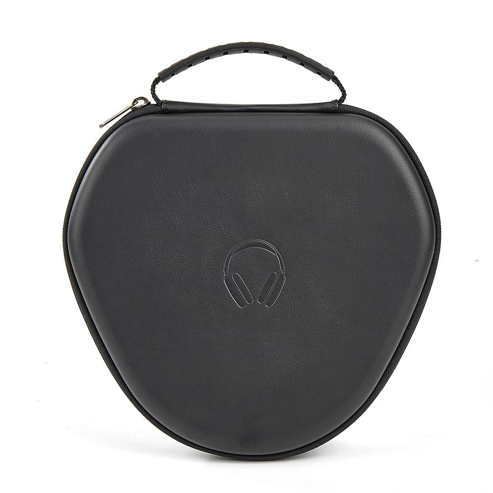Custodia Smart più recente per Airpods Max con Auto-sonno Guscio Rigido in EVA Impermeabile Antiurto Portatile Borsa da Trasporto Organizzatore Custodia nero