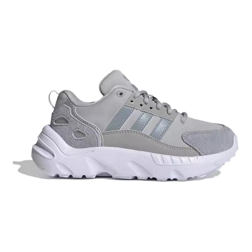 Adidas Originals ZX 22 Soft Comfortable Non-Slip Wear-Resistant Casual Shoes Kids Sneakers Gray HQ1583