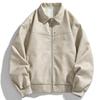 Casual Men's Jacket Spring and Autumn New PU Leather Jacket Men's Lapel Cycling Motorcycle Leather Jacket Men
