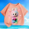 Children's Fashionable Pure Cotton Top, Cute Loose T-shirts for Boys and Girls  Summer