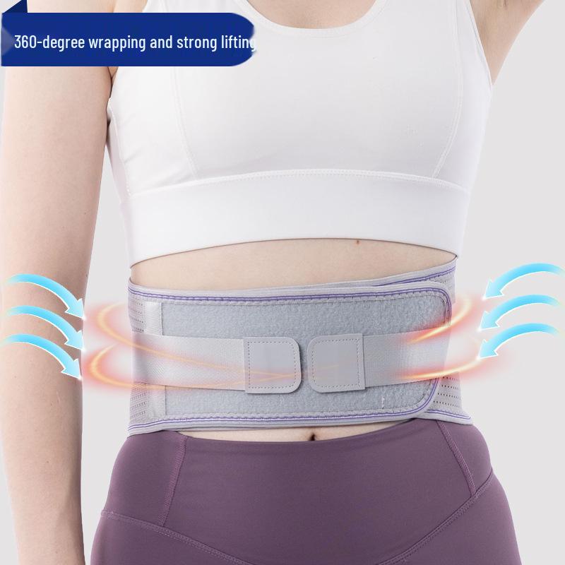 

Breathable Sports Waist Belt with Steel Plate Support for Running & Weightlifting L (Waist 90cm-105cm)