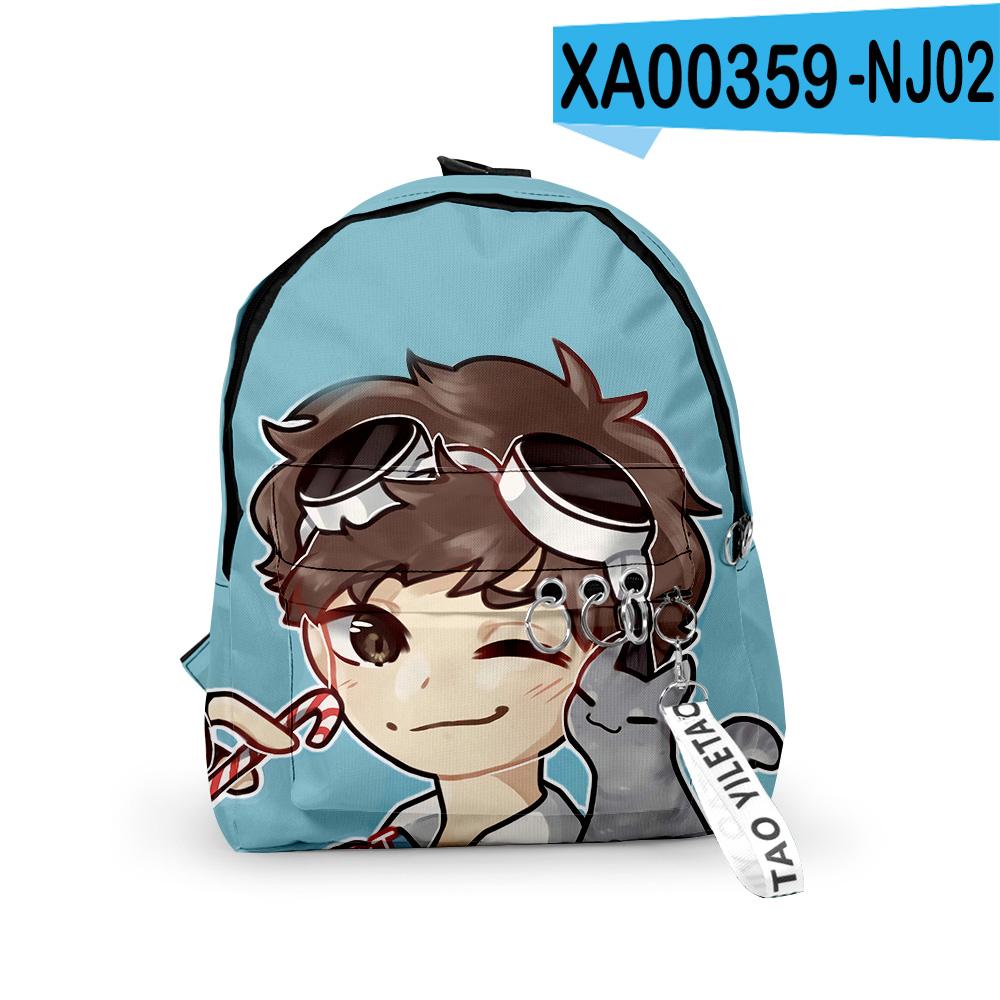 Classic Novelty GeorgeNotFound Backpacks Boys/Girls pupil School Bags 3D Print Keychains Oxford Waterproof Cute Small Backpacks