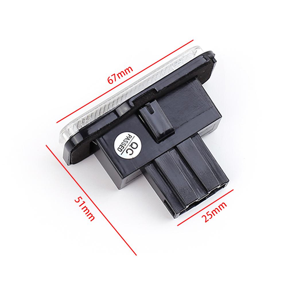 2 buc. Lumină LED pentru plăcuță de înmatriculare CanBus fără erori pentru Mercedes-Benz CE CLS SLK-Class S203 S211 5D W211 4D Lampă pentru numărul ușii