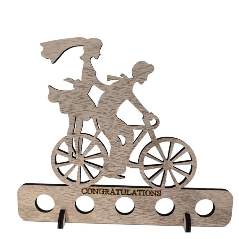 Car Shape Money Holder Handcrafteds Wood Money Gift Ornament for Birthday