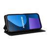 Custodia a Flip Magnetica in Pelle per Fairphone 6/5 con Slot per Carte e Texture 3D
