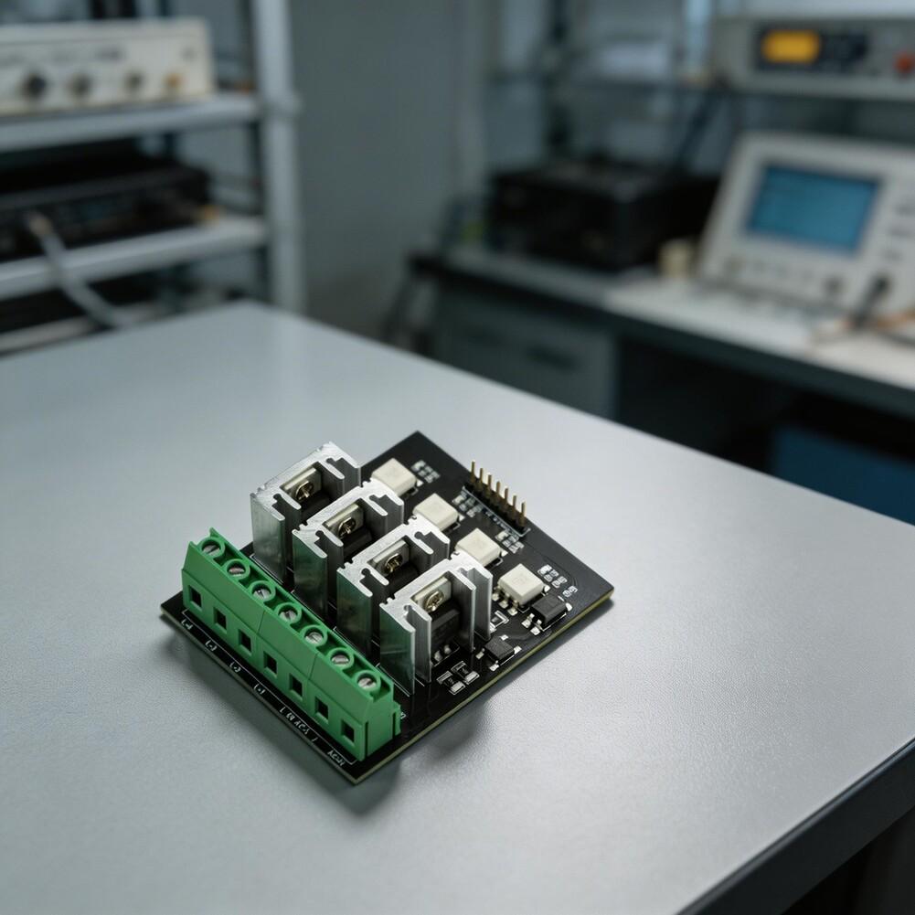 1pc 3.3V/5V 4-Channel AC Dimmer Module For Microcontroller Power Modules For Water Pump Ventilation Systems
