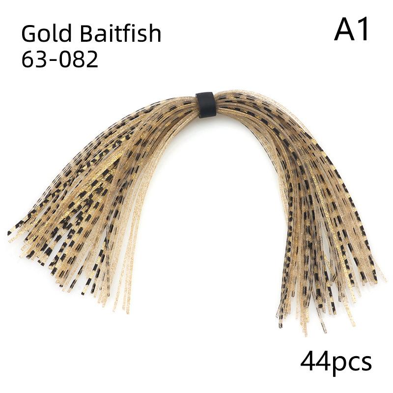 Silicone Skirts Fly Tying Material for Spinnerbait Long Tail Jig Lures Custom Fishing Bait Accessory