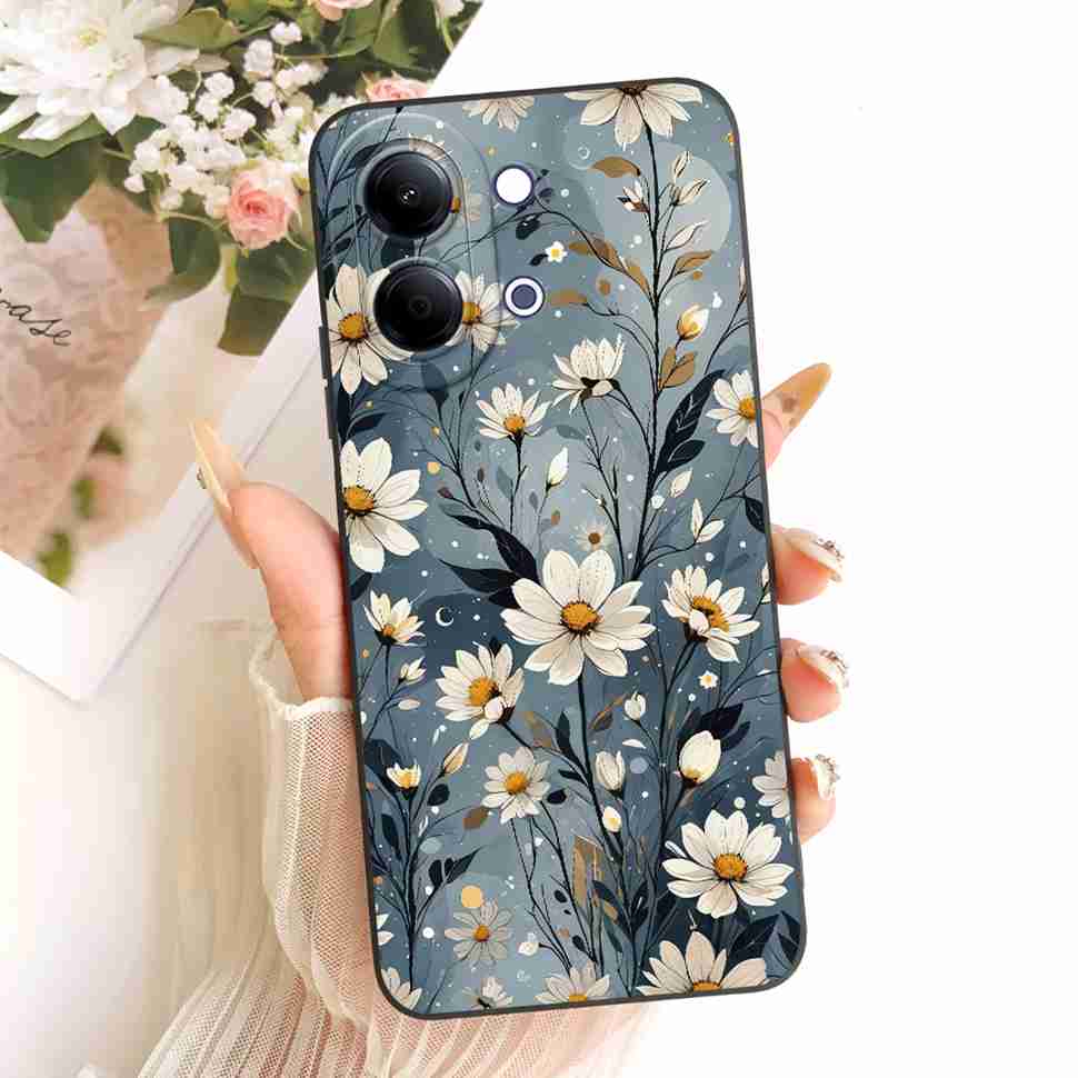 Colorful Printed Cartoon For vivo Y05 4G 6.74" Case Silicone Back Cover Shockproof For Vivo Y11D VIVO Y05 4G Phone Cases Bumper