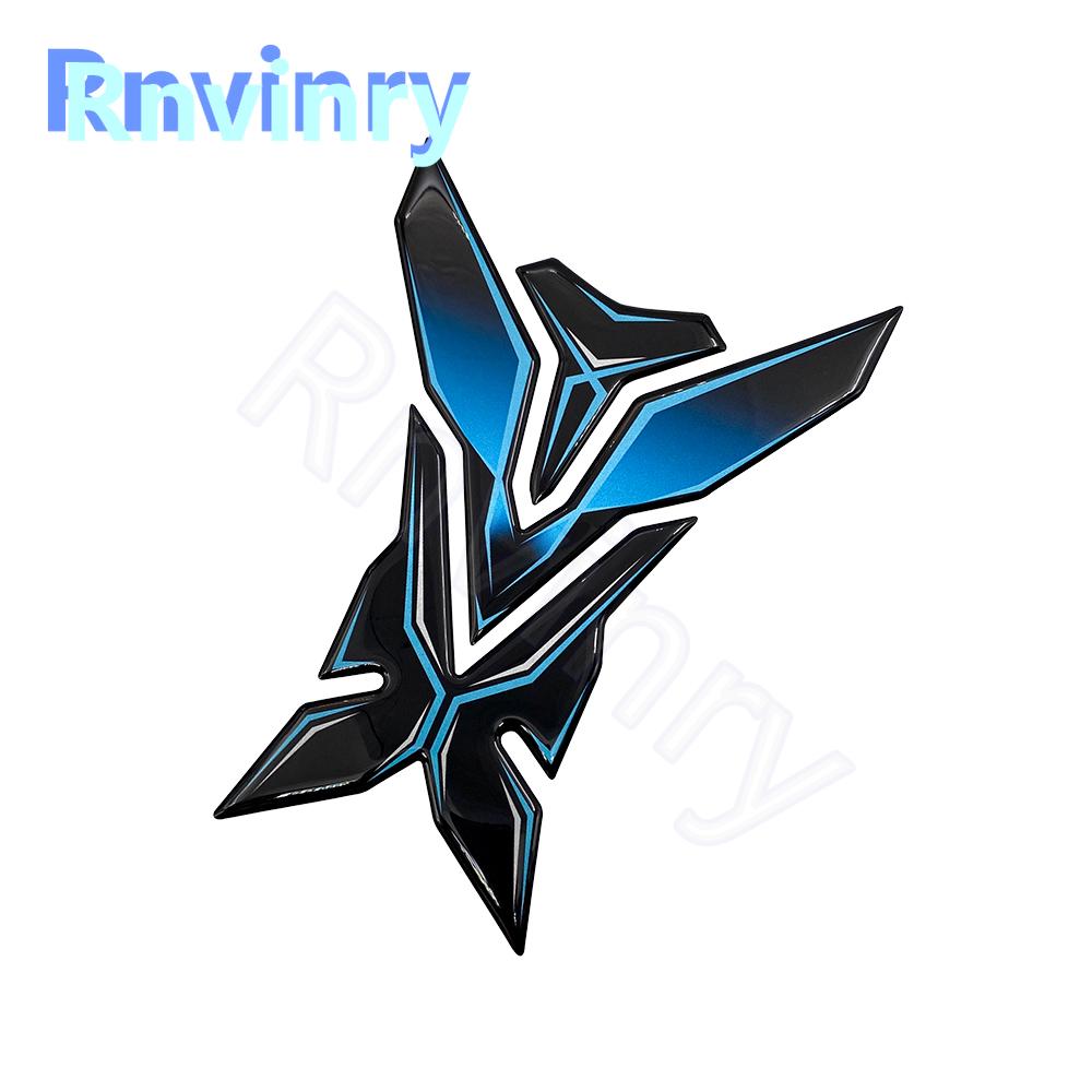 For VERSYS Aprilia Yamaha Kawasaki Ninja 3D Motorcycle Gradient Fuel Tank Drip Adhesive Universal Sticker Decal