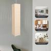 Paper Floor Lamp Shade Replacement Japanese Inspired Foldable Lightweight Lampshade for Floor Lamps Creates Cozy Atmosphere